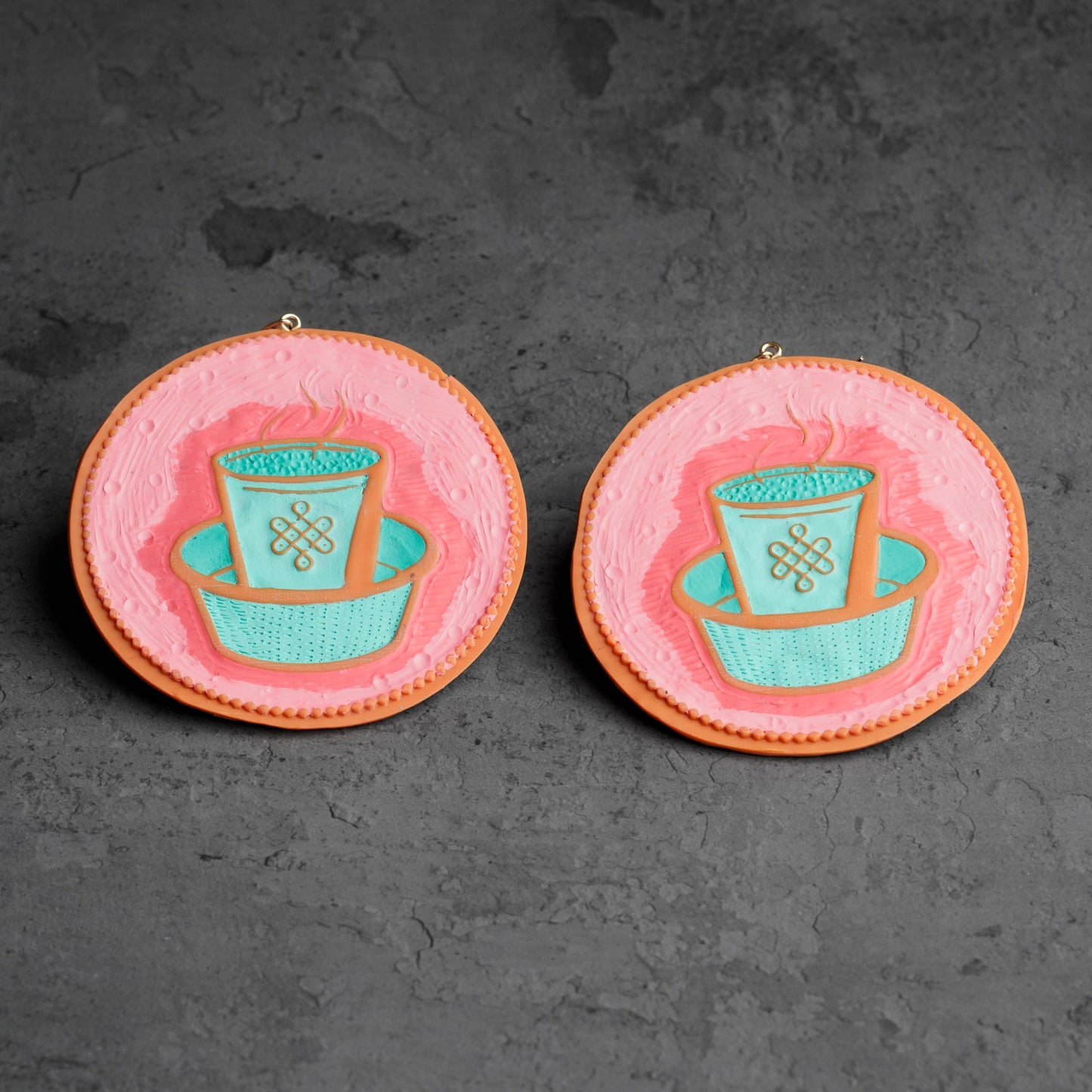 Dabara filter coffee earrings (BIG)