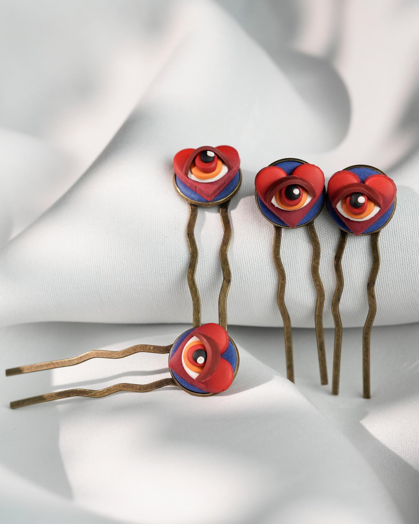 "Heart of ENVY"hair pin
