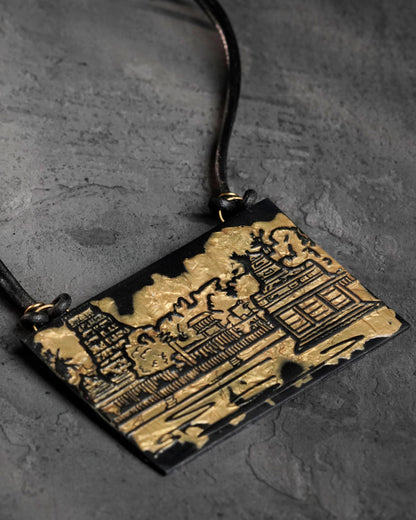 Mylapore “Kapaleeshwarar”Temple 2 in 1 reversible necklace
