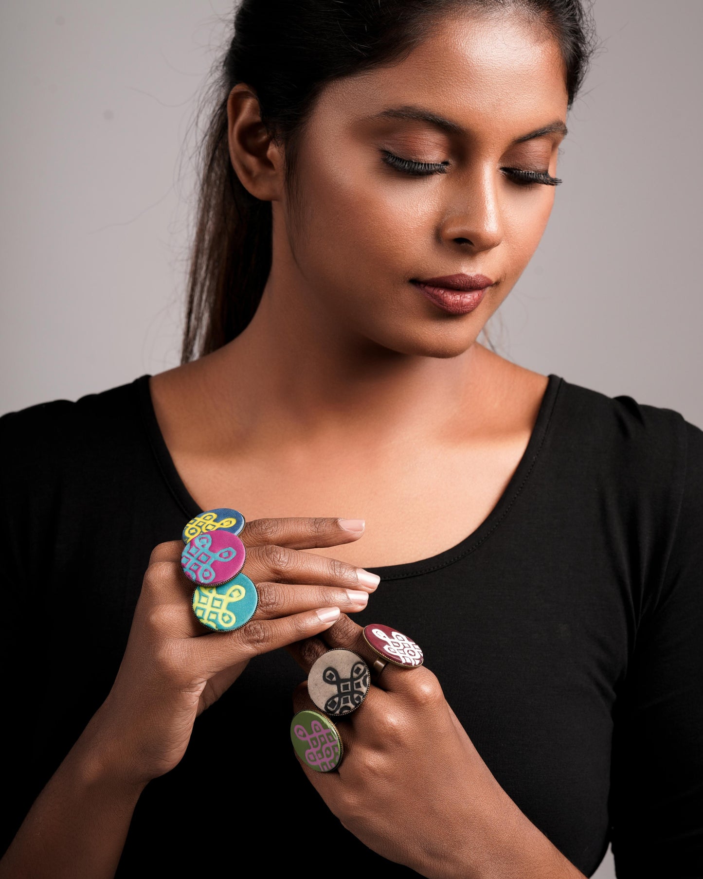 MADHIVADHANI "kolam"Rings