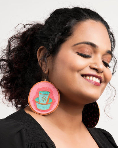 Dabara filter coffee earrings (BIG)
