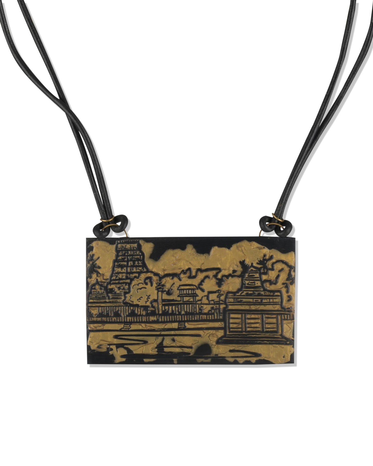 Mylapore “Kapaleeshwarar”Temple 2 in 1 reversible necklace