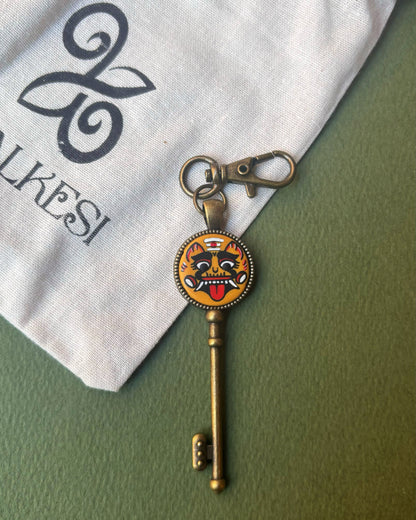 Drishti Bommai Belt Loop Charm (Yellow)