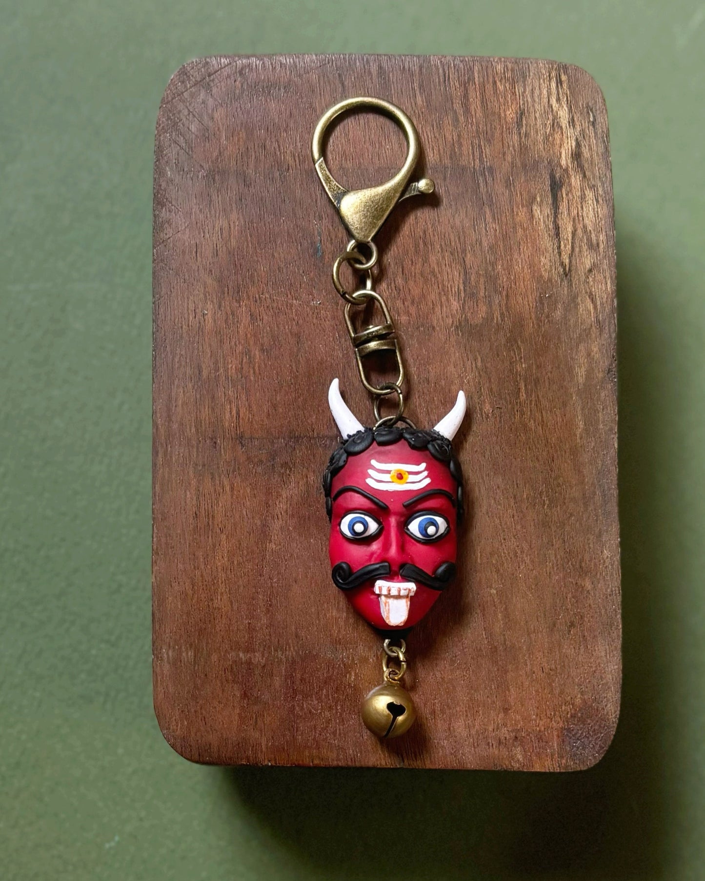 Drishti Bommai Charm (Red)